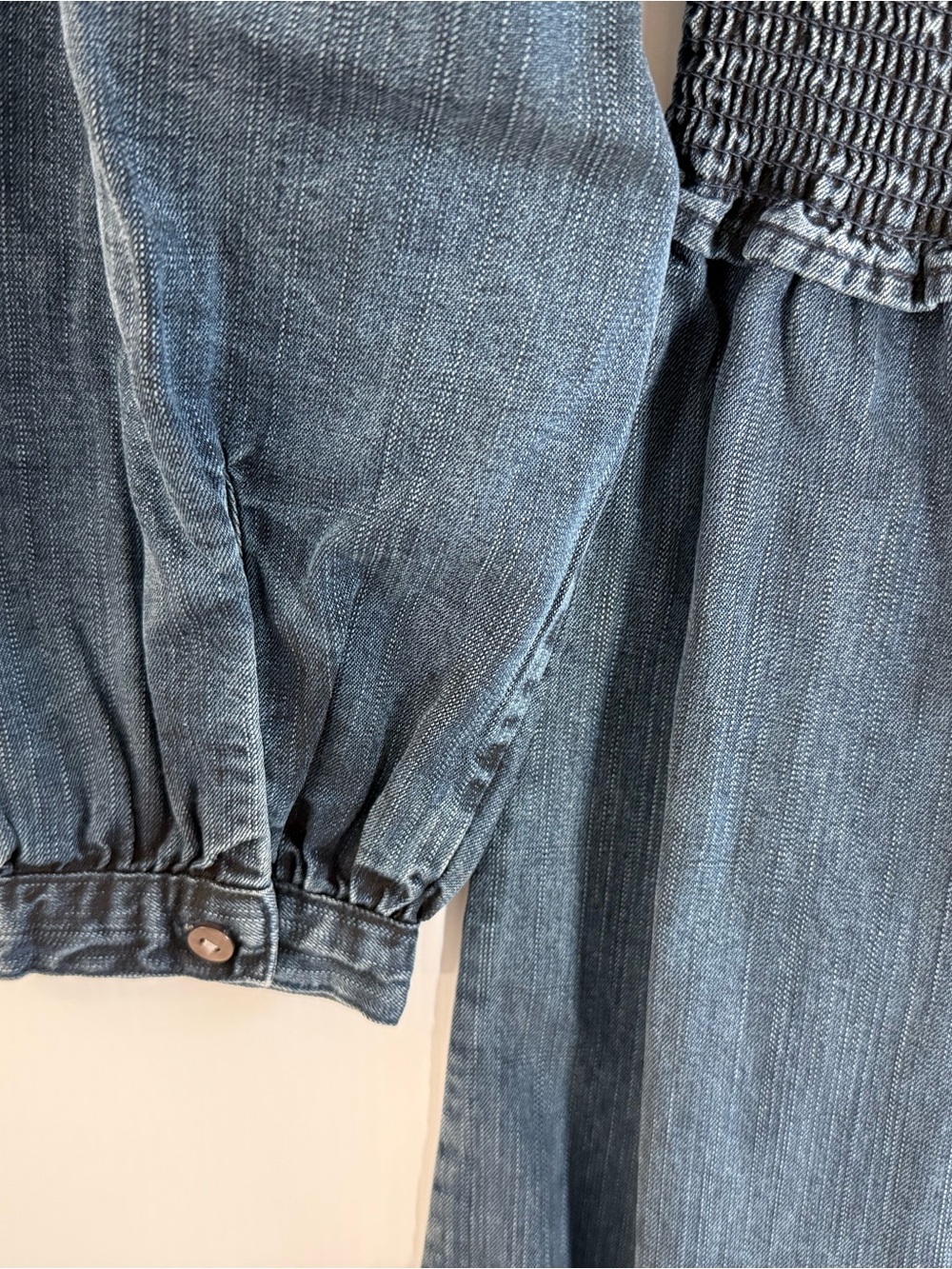 RAILS Ruffled Denim Dress - Picture 5 of 14